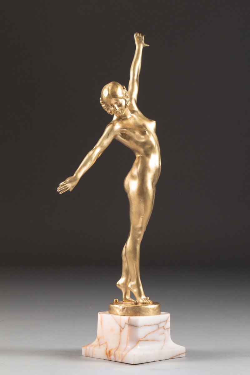 Fernand Ouillon-Carrère (1879-1959) La Danseuse aux poignards, 1919