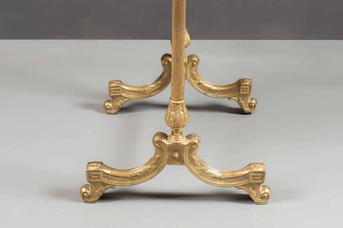 Swiveling Full-length Mirror In The Neoclassical Style, Mid-20th Century -photo-1