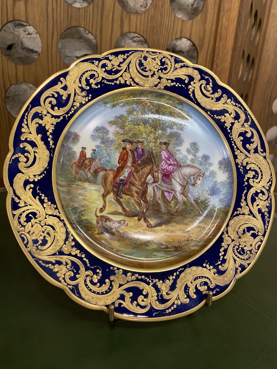 Assiette En Porcelaine 