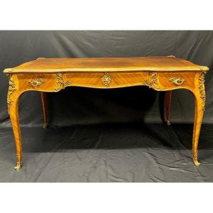 Krieger Louis XV Style Desk And Cabinet Table