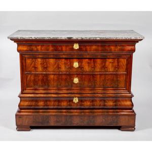 Louis Philippe Mahogany Chest Of Drawers