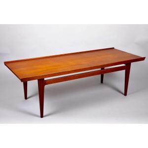 Grete Jalk. Scandinavian Teak Coffee Table 