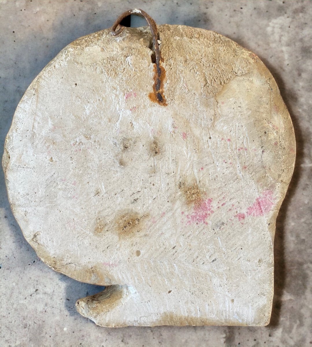 XIXth Workshop Plaster. Mater Dolorosa. Face Of The “virgin Of Sorrows”.-photo-4