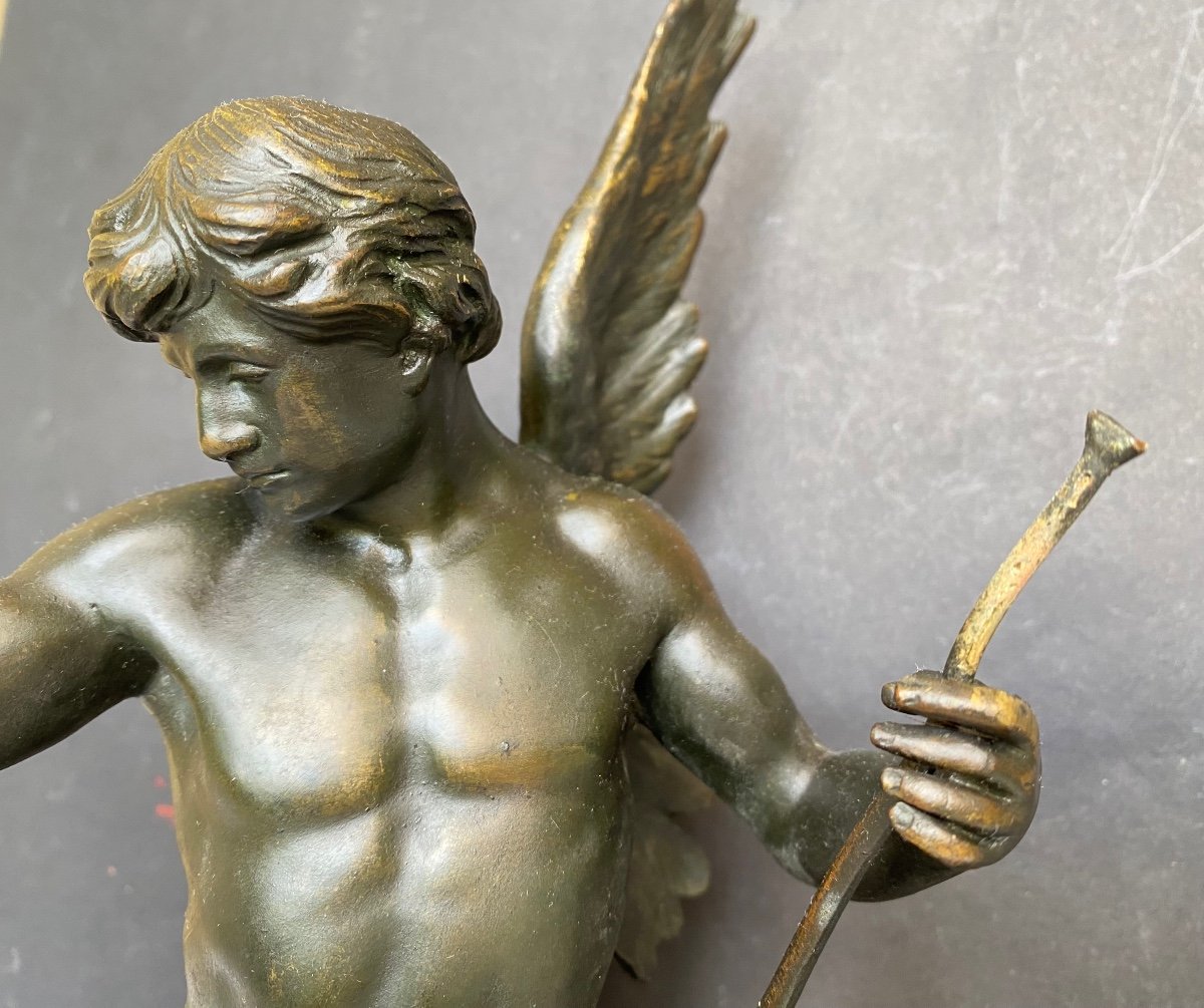 Emile Louis Picault. “the Sower Of Ideas”. 19th Century Bronze Sculpture.-photo-2