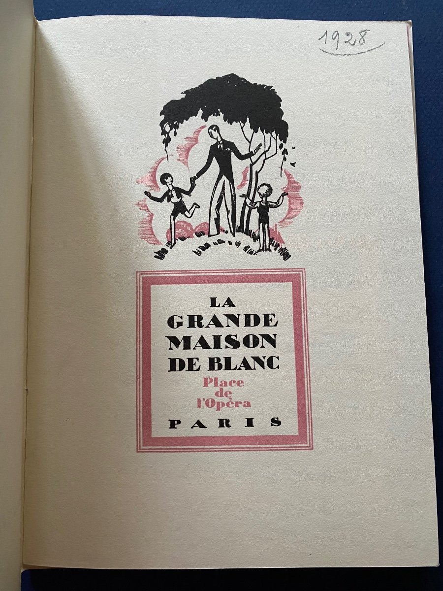 Catalog La Grande Maison De Blanc. Paris 1928. Jarach And Chambry. Art Deco Fashion.-photo-7