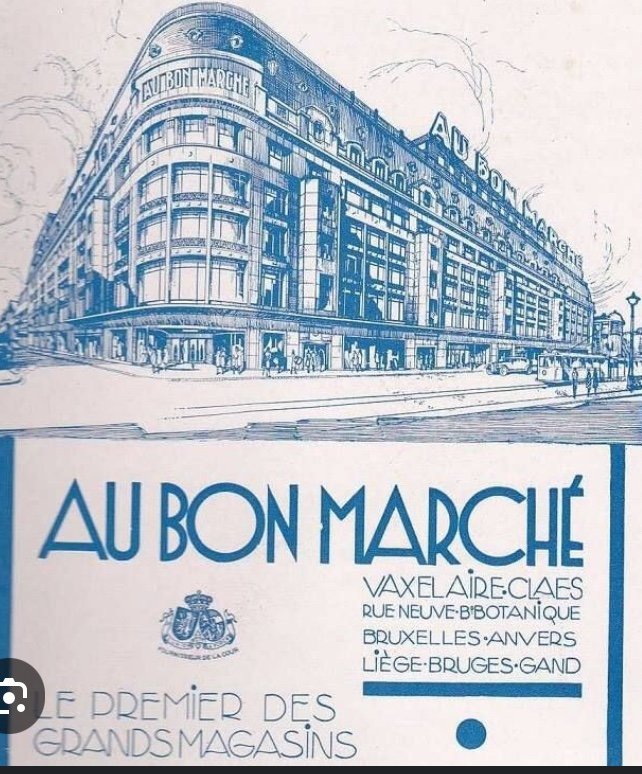 “ Au Bon Marché Vaxelaire”. Bruxelles. Projet D’affiche. Gouache. Les Contes De Ch. Perrault. -photo-3