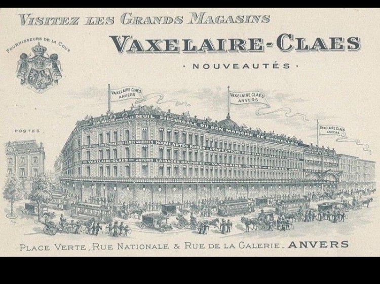 “ Au Bon Marché Vaxelaire”. Bruxelles. Projet D’affiche. Gouache. Les Contes De Ch. Perrault. -photo-4