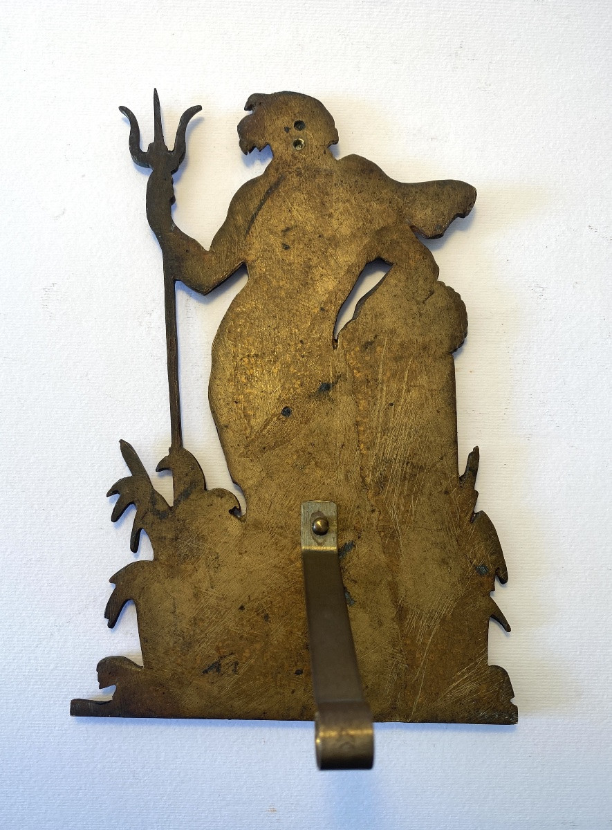 Pair Of 19th Century Bronze Bas-reliefs. Allegories Of A River And A Stream. -photo-2