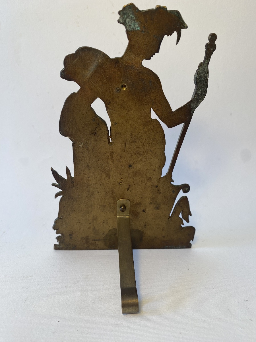 Pair Of 19th Century Bronze Bas-reliefs. Allegories Of A River And A Stream. -photo-6