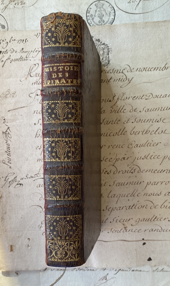 "history Of The English Pirates." Captain Ch. Johnson. Ed. Ganeau And Cavelier. Paris 1726.
