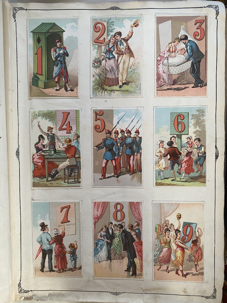 Album de chromolithographies. Fin XIXème. Début XXème. -photo-2