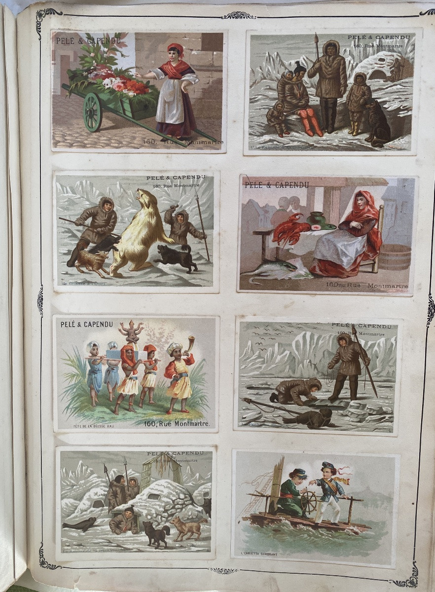 Album de chromolithographies. Fin XIXème. Début XXème. -photo-5