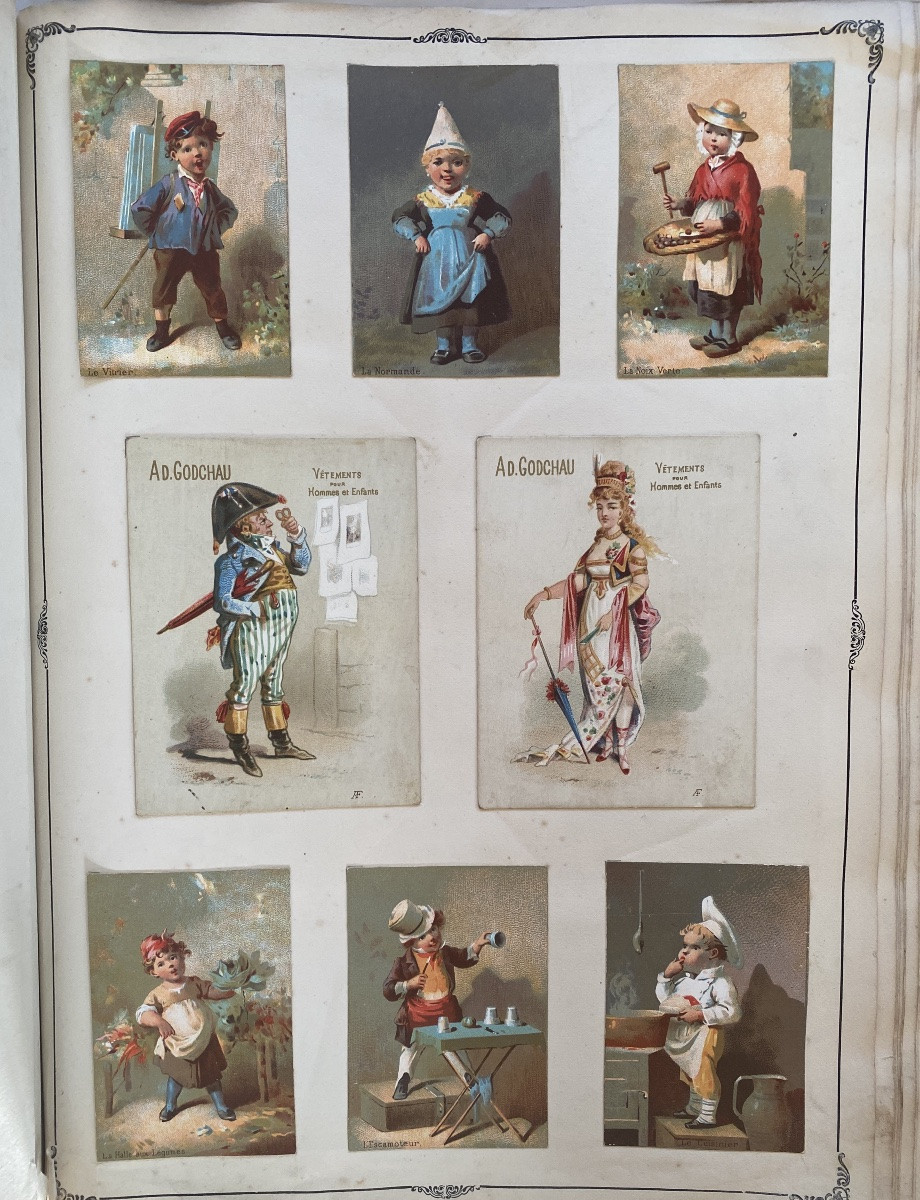 Album de chromolithographies. Fin XIXème. Début XXème. -photo-8