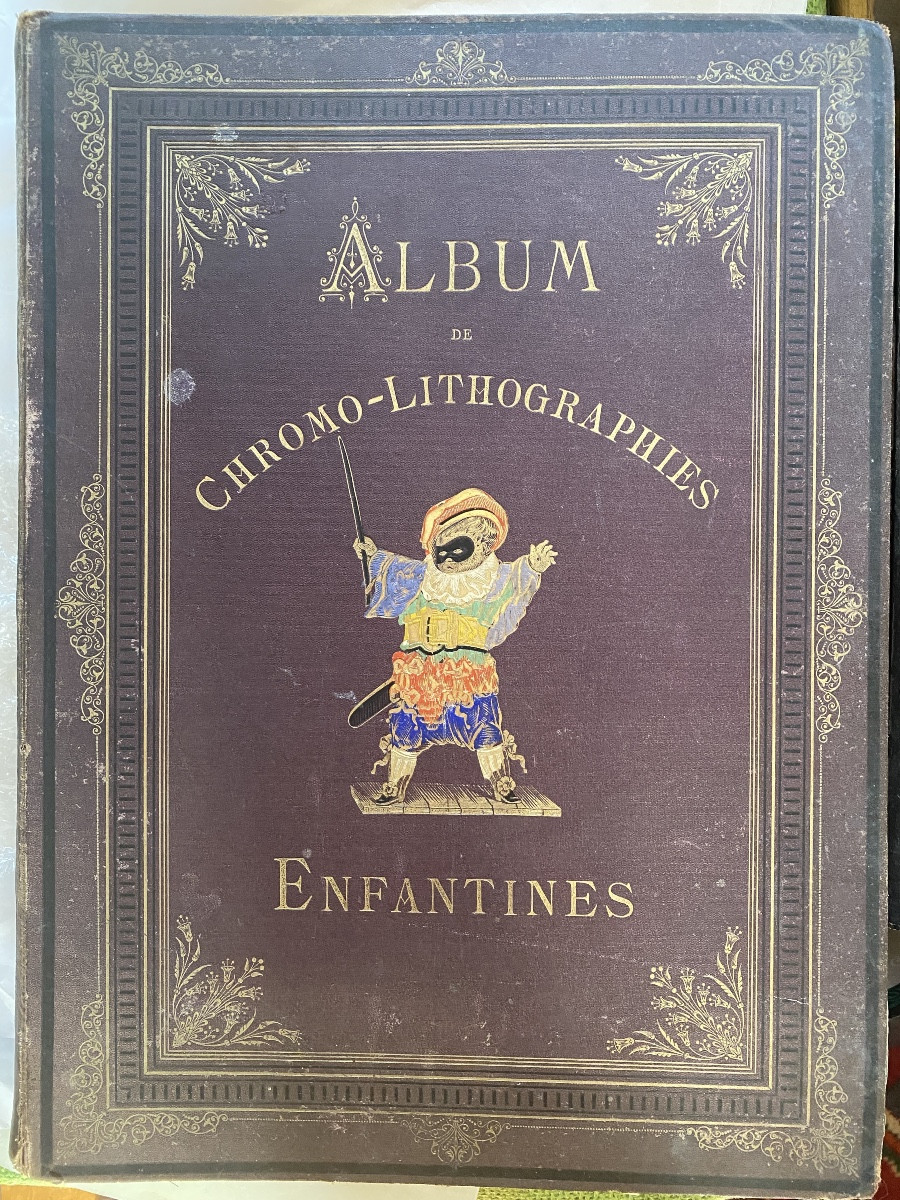 Album de chromolithographies. Fin XIXème. Début XXème. 