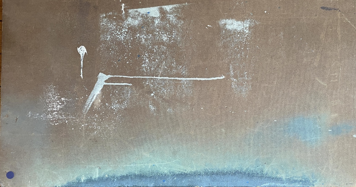 “funeral With Horse-drawn Hearse”. Oil On Cardboard. French School, Early 20th Century. -photo-1