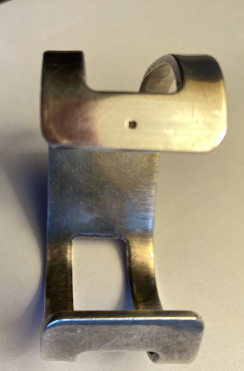 Modernist Cuff Bracelet. Silver-plated Metal And Glass Paste Cabochon. France, 1970s.-photo-2