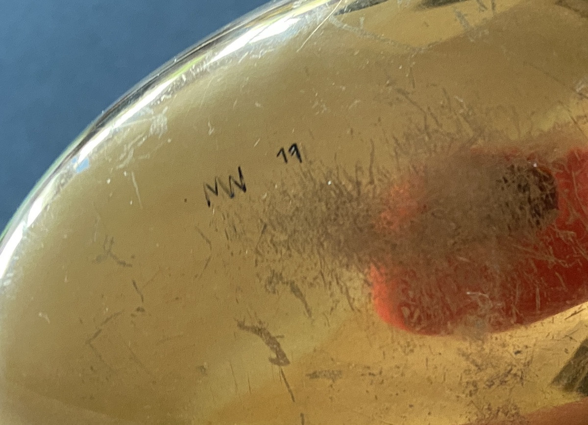 Marjatta Weckström. Paperweight From The 80s. Polished Bronze Pebble.-photo-1