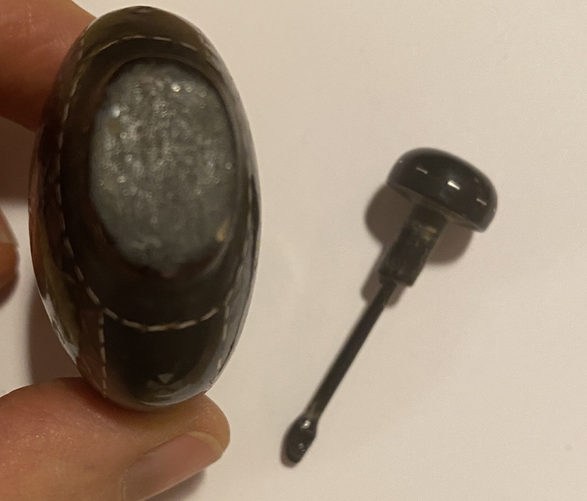 Burgauté Lacquer Snuffbox. China/ Japan, 19th Century. -photo-2