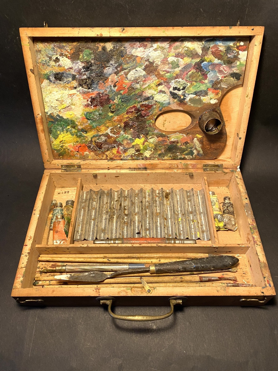 Early 20th Century Painter's Case/box. 