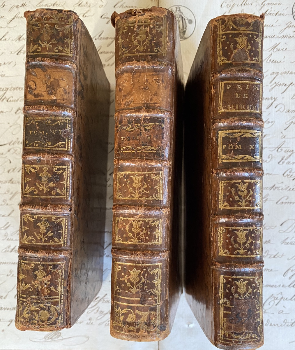 A Set Of Three 18th-century Works On Surgery. 