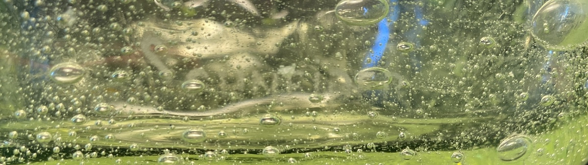 Anise Green Bubbled Crystal Bowl. Vaseline Glass. Mid-20th.  Schneider, France. -photo-4