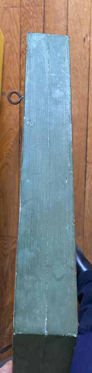 Empire Style Mirror. Mid-20th . Carved And Gilded Wood. Columns, Laurel, Imperial Eagle. -photo-2