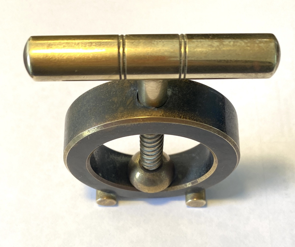 Jacques Adnet. Art Deco Nutcracker In Bronze.-photo-1
