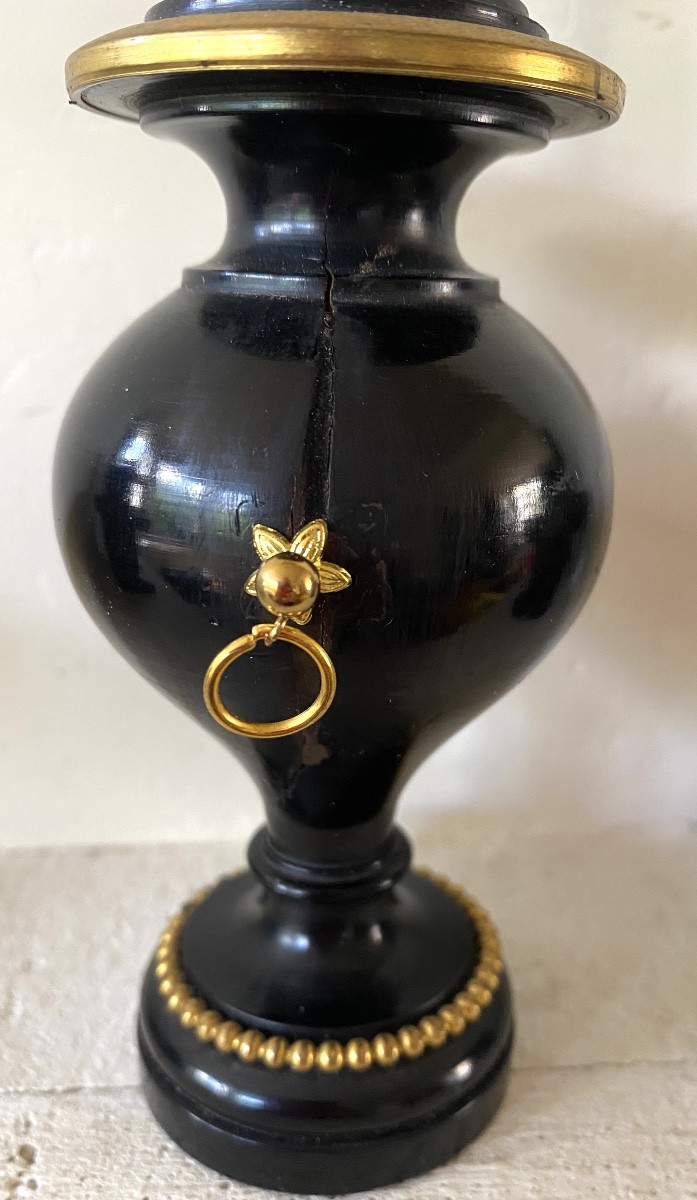 Red Coral Stem On Blackened Wood Base. Curiosity.-photo-3