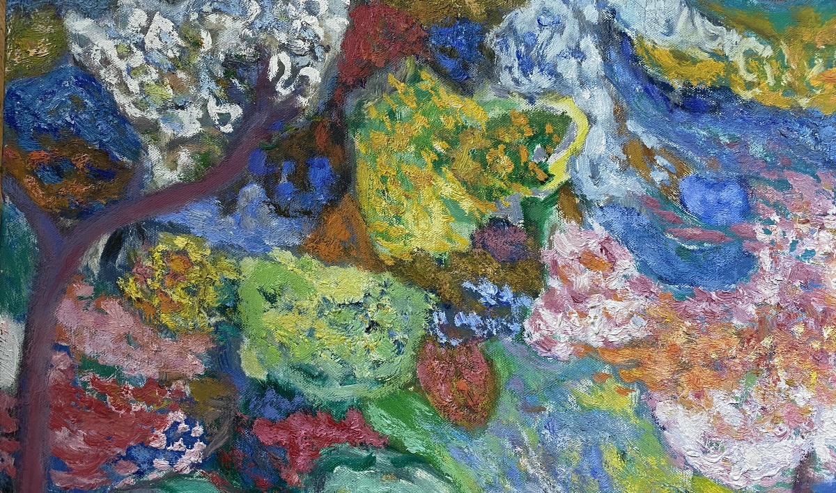 Miloje Todorovitch. »landscape ». Oil On Canvas. 1956.-photo-1
