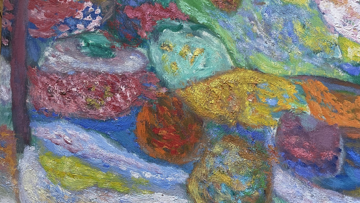 Miloje Todorovitch. »landscape ». Oil On Canvas. 1956.-photo-2