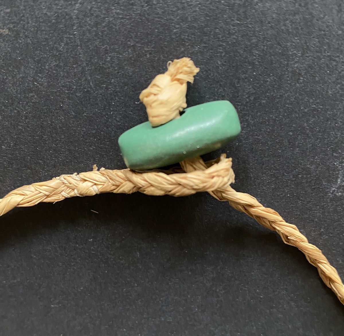 Vallauris, 1950s–1960s. Necklace With Glazed Ceramic Pendants. Nautical Theme. -photo-2