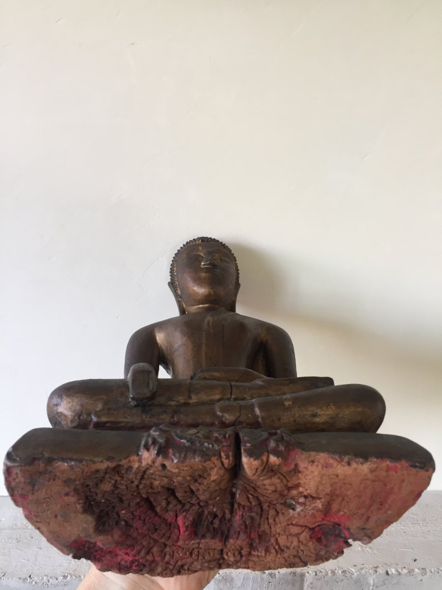 XIXth Wooden Buddha.-photo-4