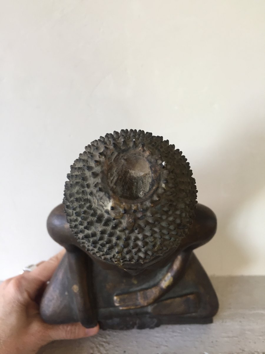 XIXth Wooden Buddha.-photo-1