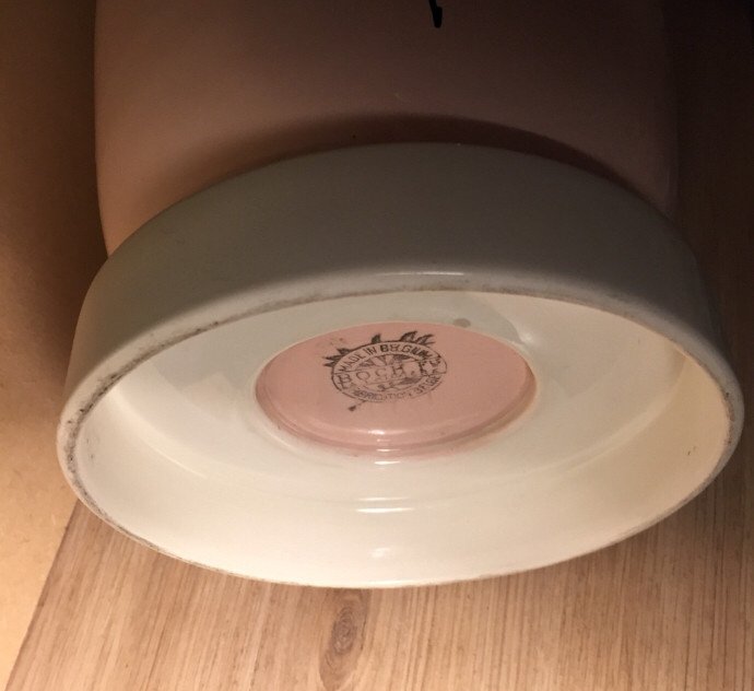 Large Art Deco Vase. Charles Catteau For Boch La Louvière.-photo-2