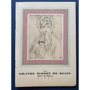 Catalog La Grande Maison De Blanc. Paris 1928. Jarach And Chambry. Art Deco Fashion.