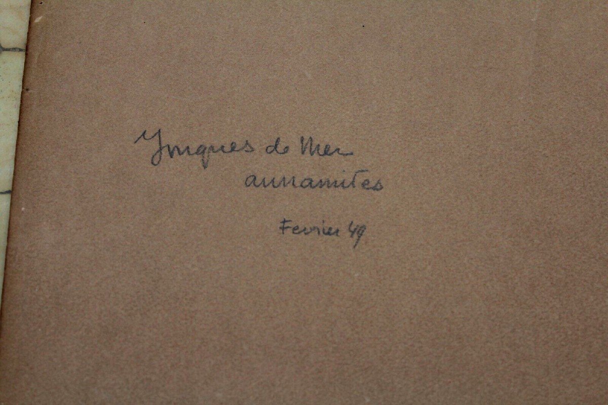 Watercolor Sea Junks Ammanites Frédéric Bernelle-photo-2