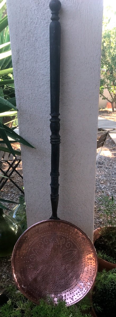 Grande écumoire En Cuivre 