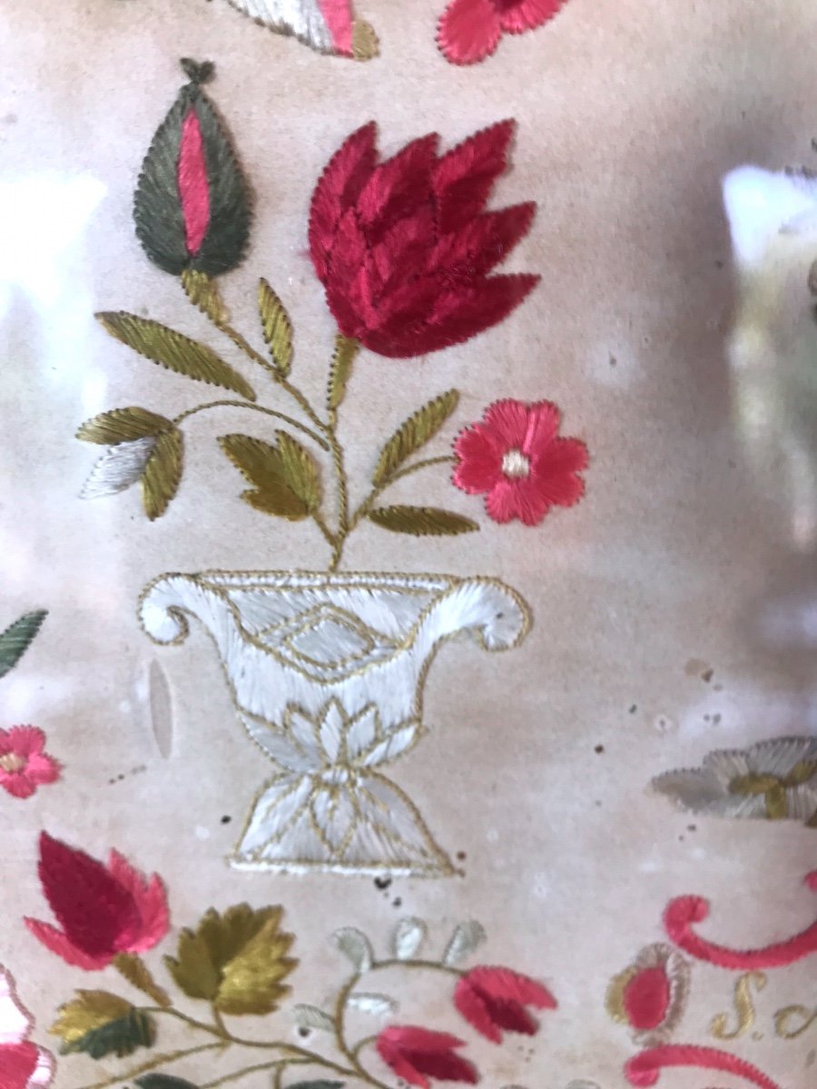 Ex Voto Broderie  Saint Antoine-photo-3