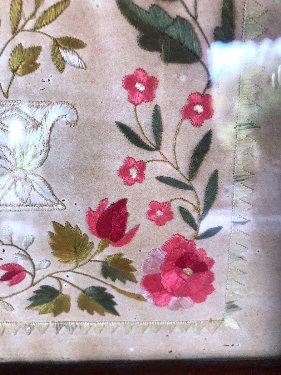 Ex Voto Broderie  Saint Antoine-photo-5