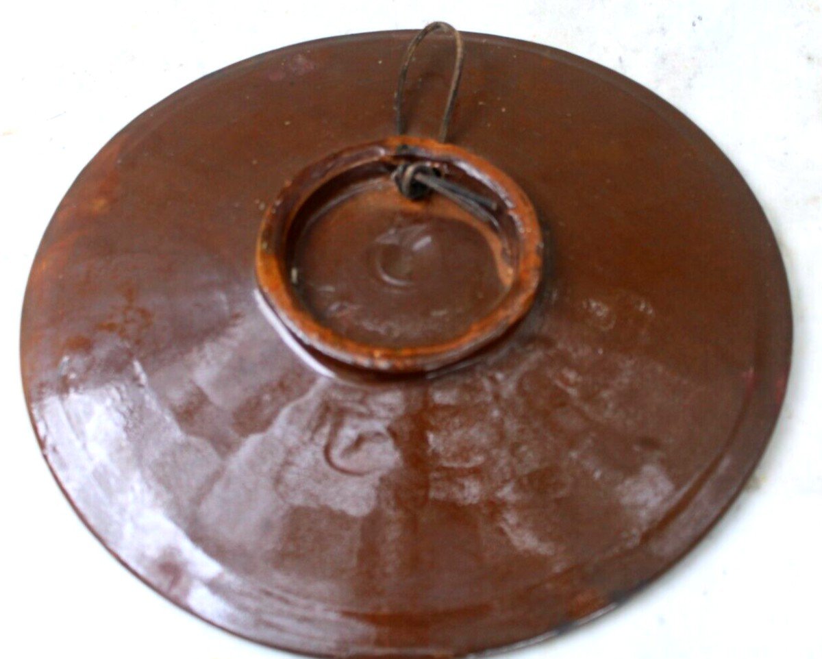 Plat En Céramique Africaniste -photo-2