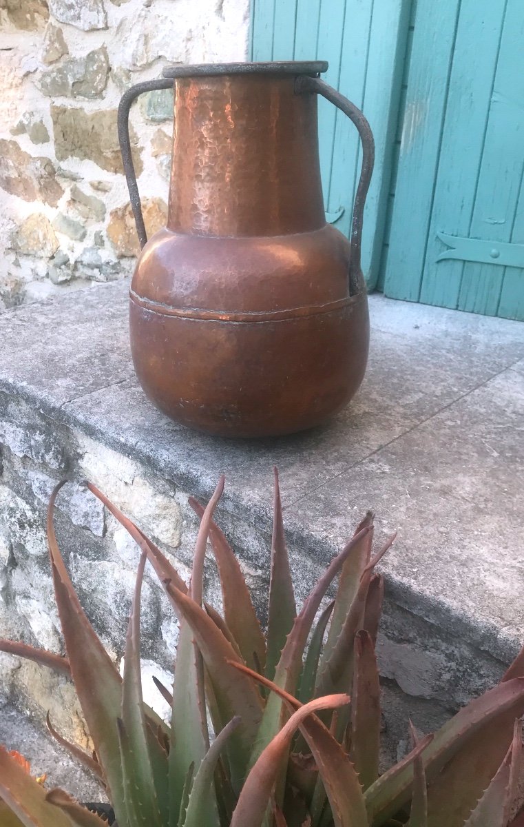 Copper Jar Measure Morocco-photo-1