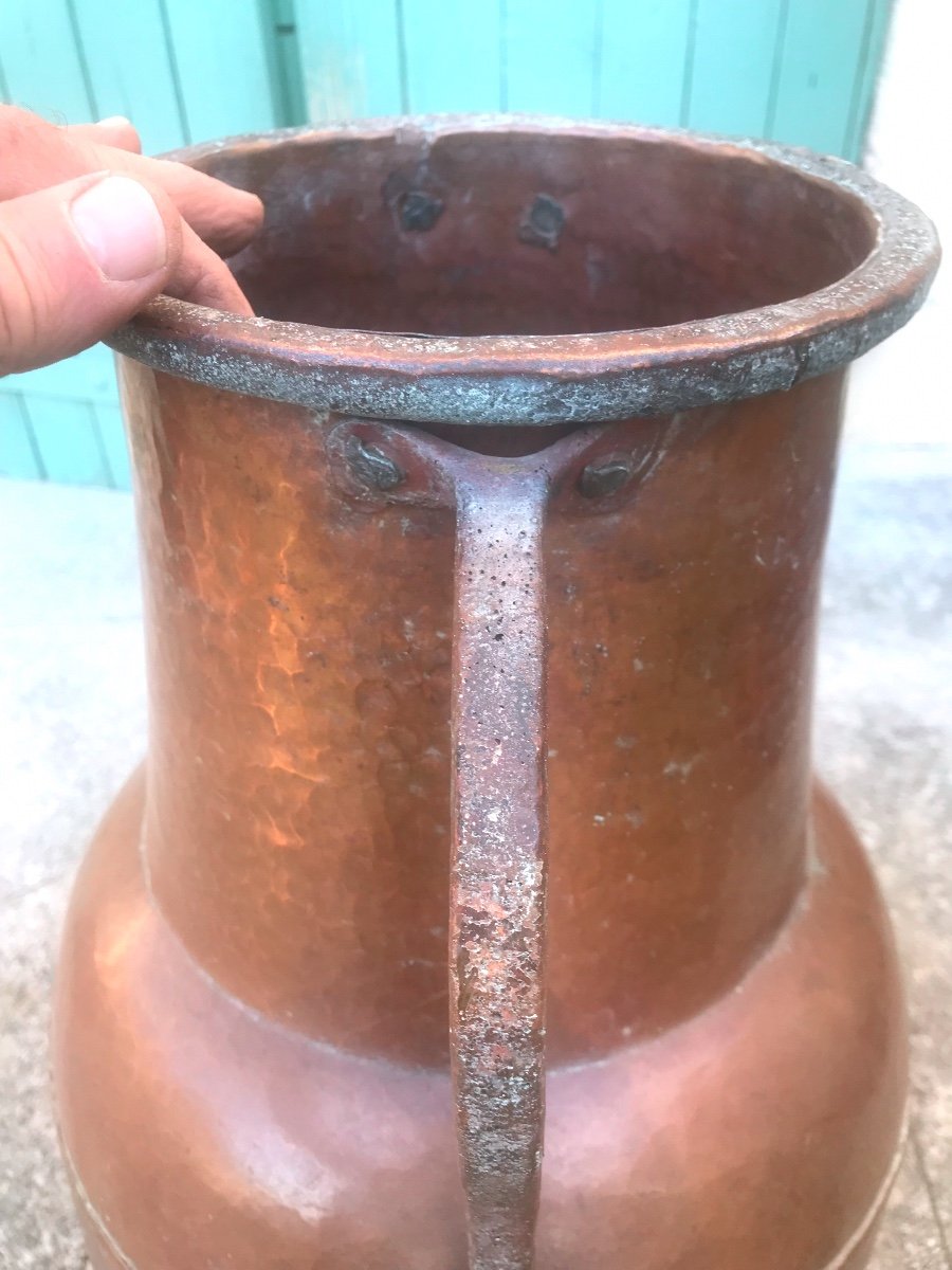 Copper Jar Measure Morocco-photo-2