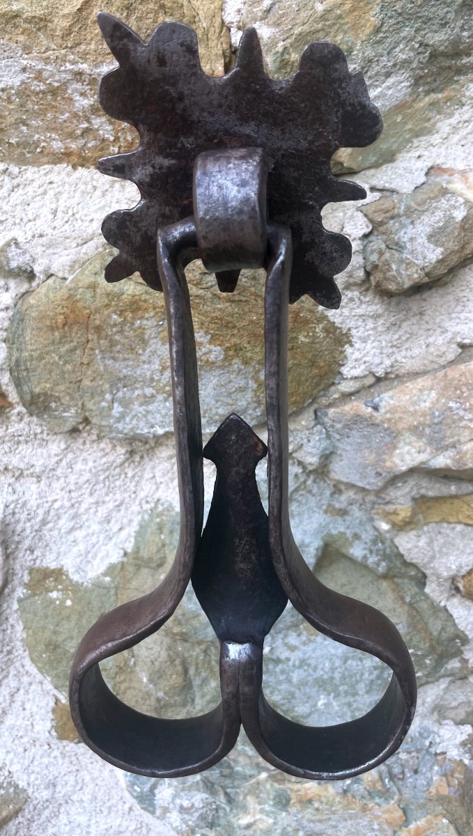Heurtoir De Porte En Fer Forgé Phallique 