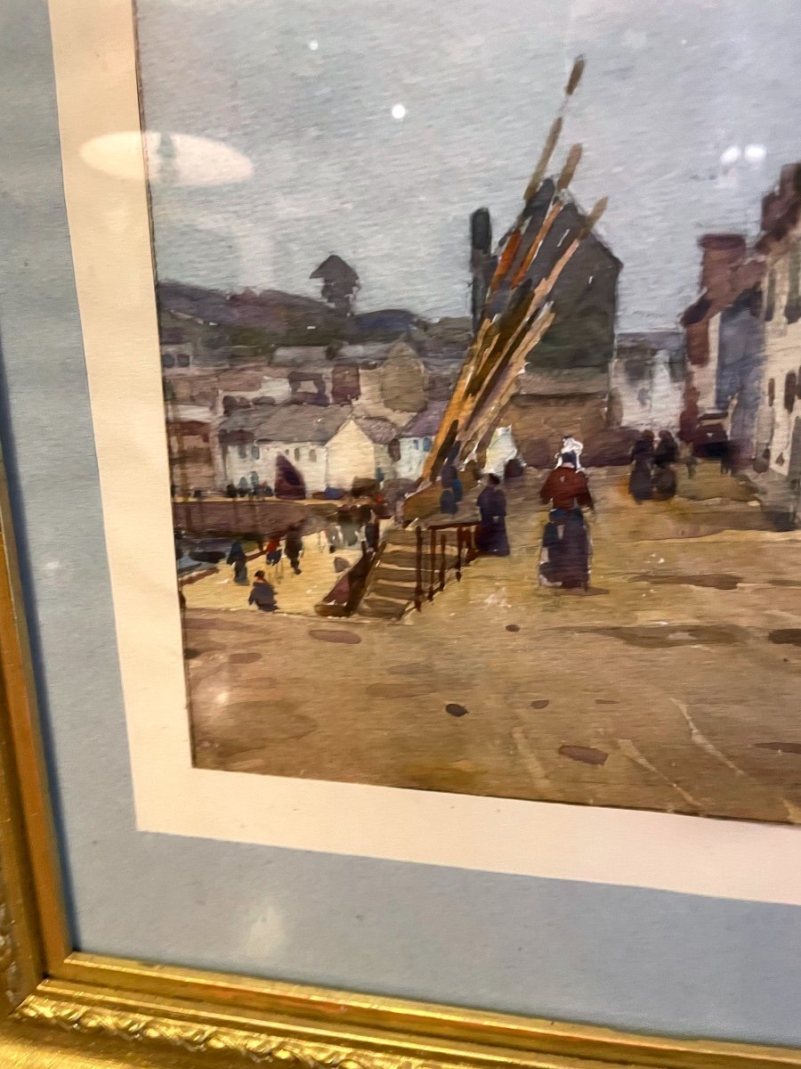 Casimir Raymond Provençal Watercolorist 1870 - 1965-photo-3