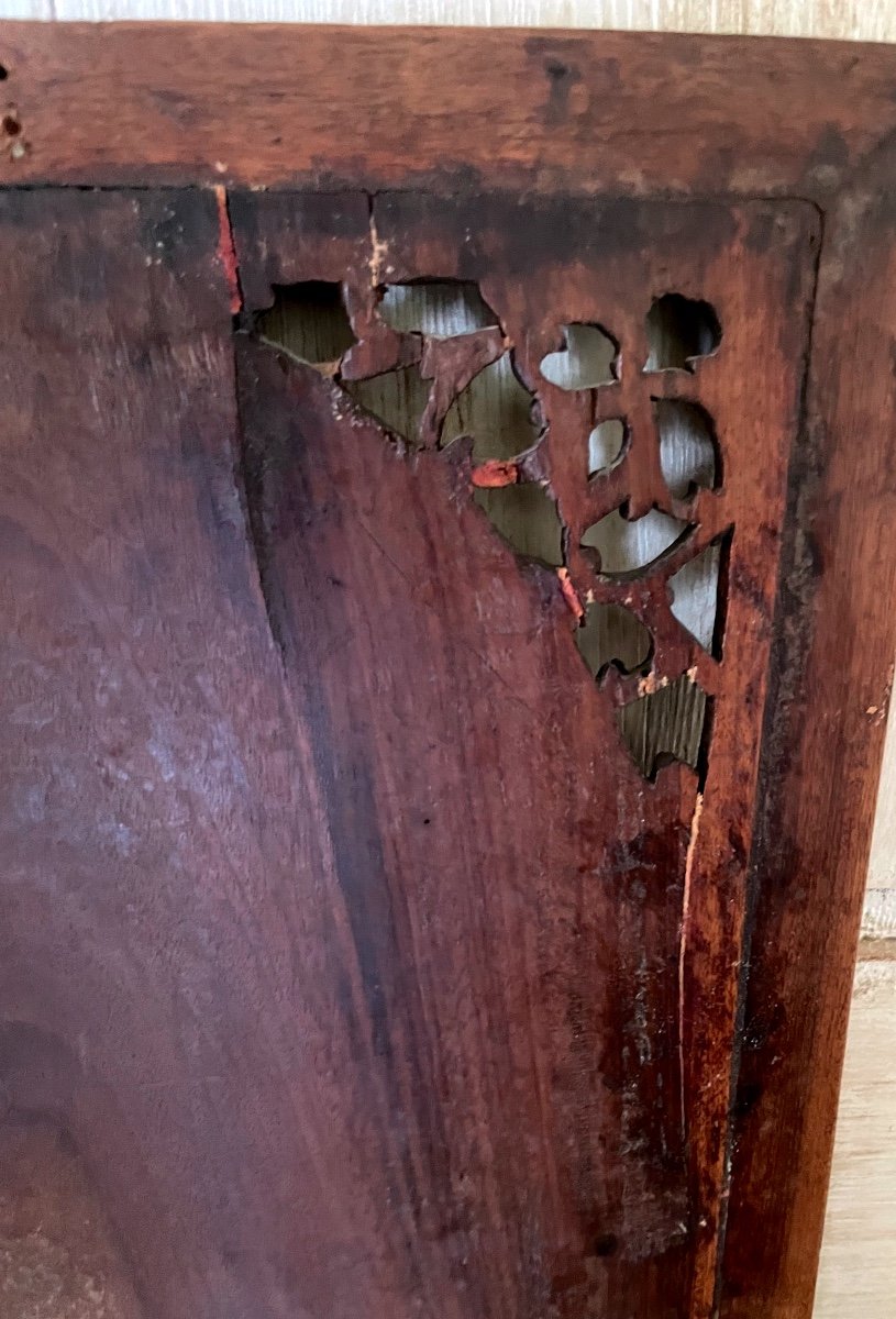 Pair Of Chinese Wood And Mother-of-pearl Panels-photo-8