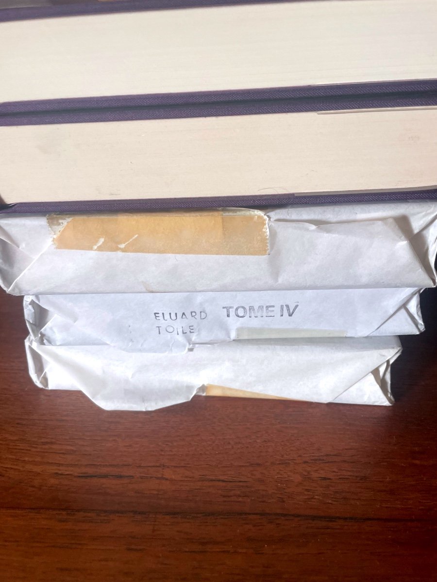 Beautiful Collection In 6 Volumes Of The Poetic Work Of Paul Eluard -photo-2