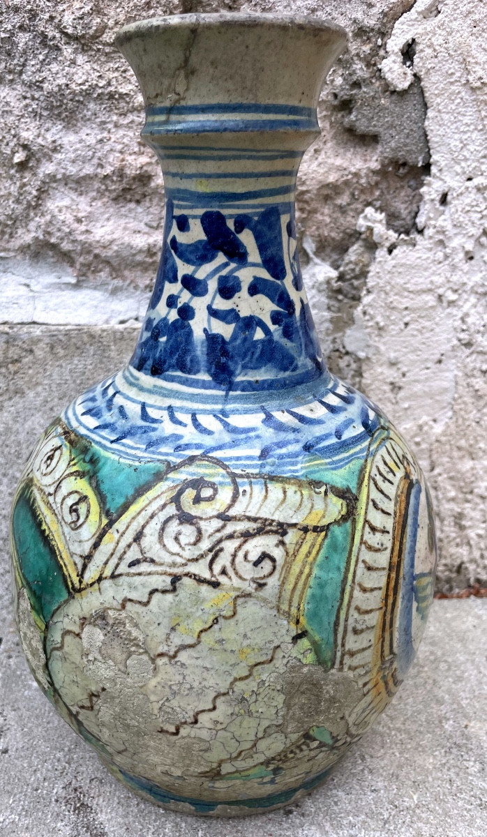 Nevers Earthenware Gourd Vase?-photo-1