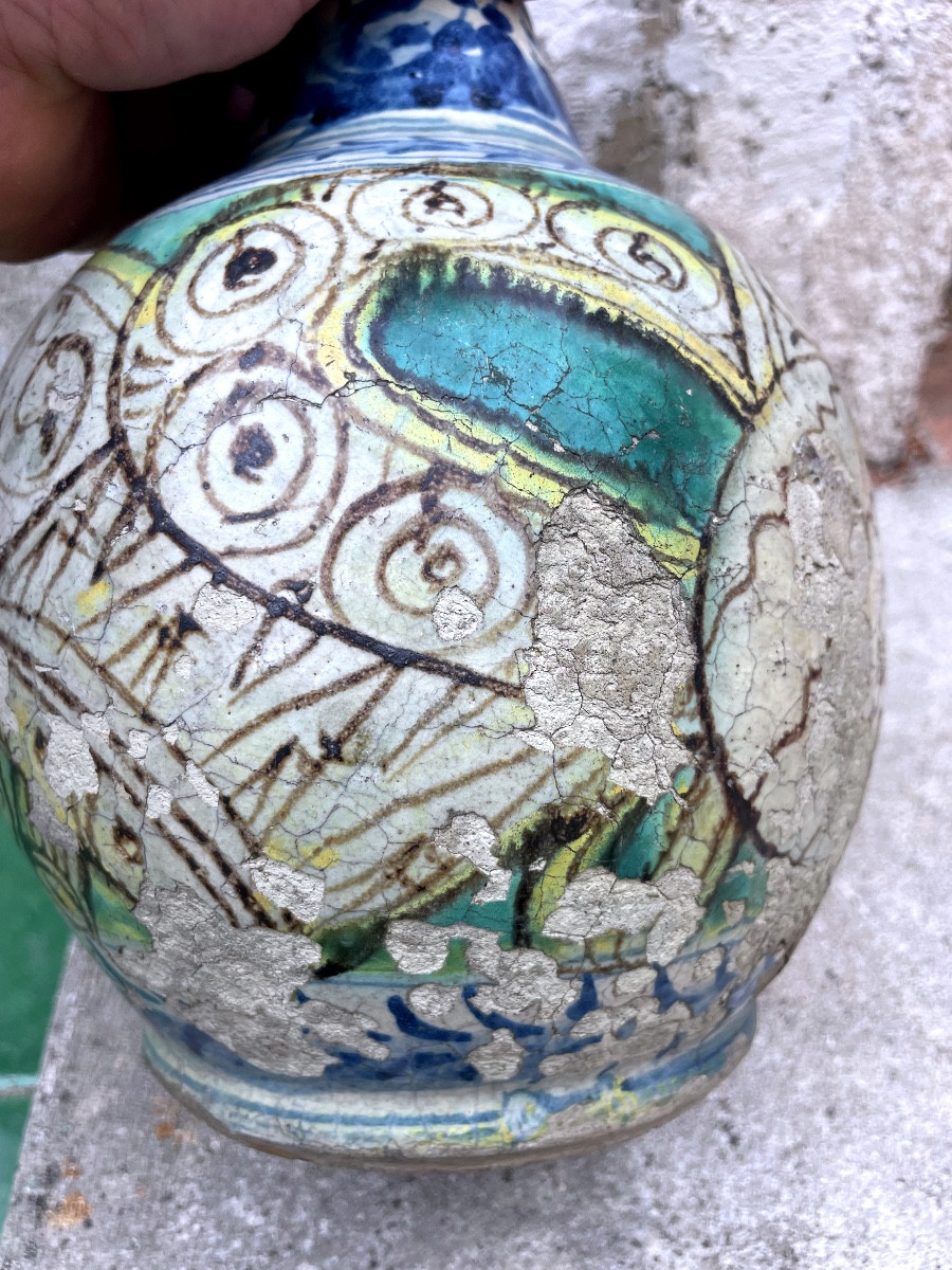 Nevers Earthenware Gourd Vase?-photo-4