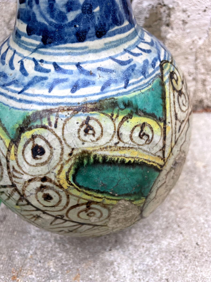 Nevers Earthenware Gourd Vase?-photo-6