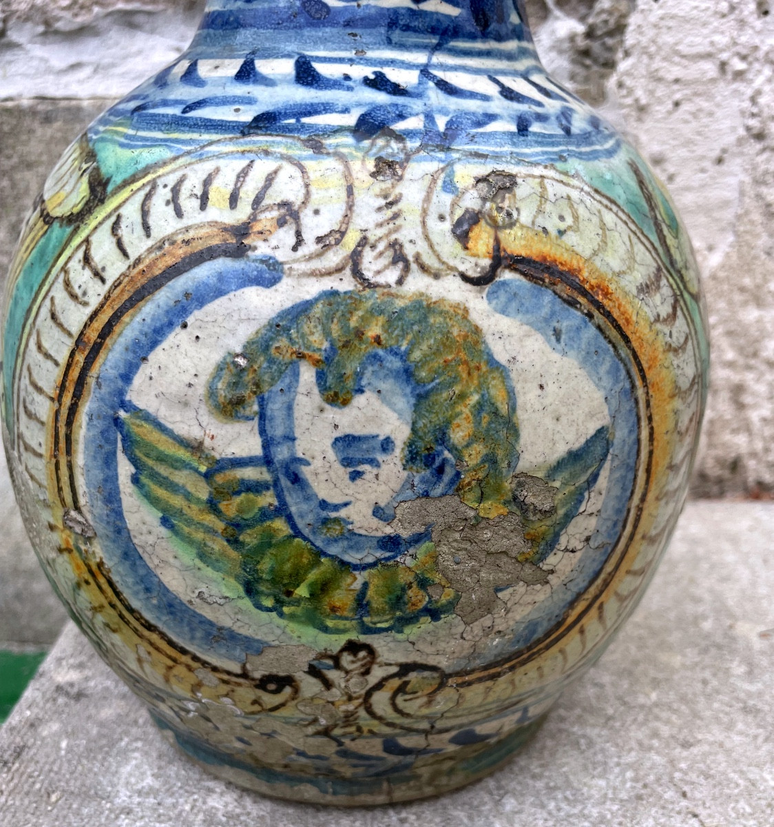 Nevers Earthenware Gourd Vase?-photo-7